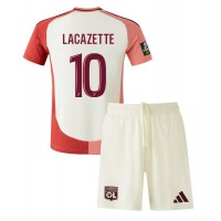 Echipament fotbal Olympique Lyonnais Alexandre Lacazette #10 Tricou Treilea 2024-25 pentru copii maneca scurta (+ Pantaloni scurti)